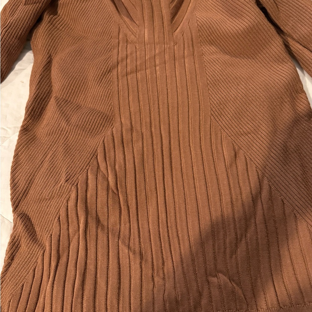 Women's Sienna Color Ribbed Turtleneck